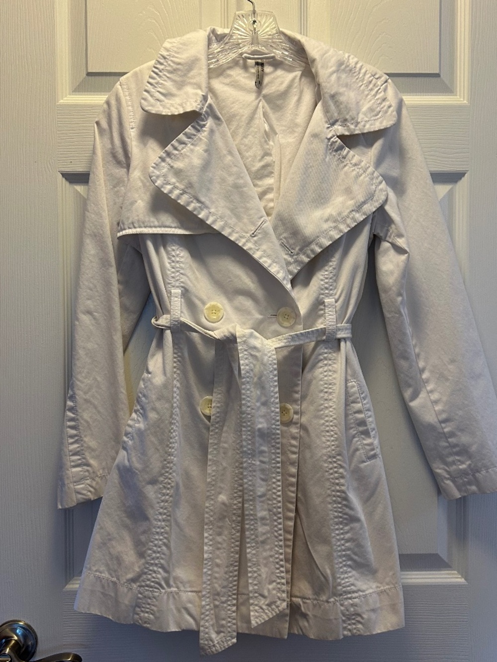 Old Navy Cotton Trench coat w/ belt - Size S